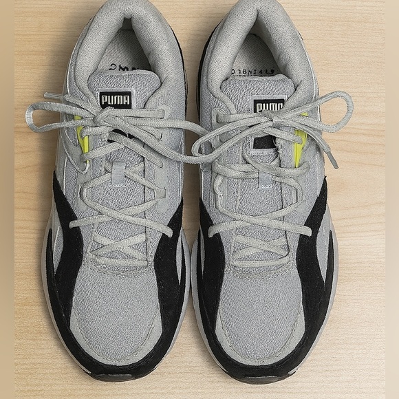 PUMA TRC Blaze Court Ice Flow Black Basketball Shoes Men’s 10 - Picture 5 of 7